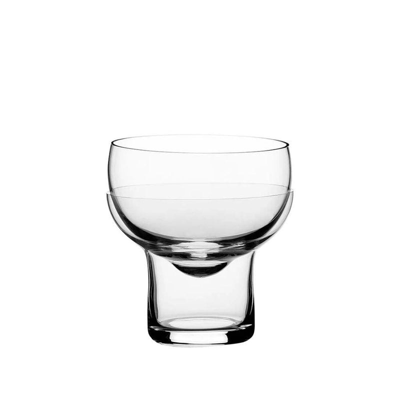 Jogo de 2 taças de cristal para servir Duo 220ml com tampa - Cocktail Shop