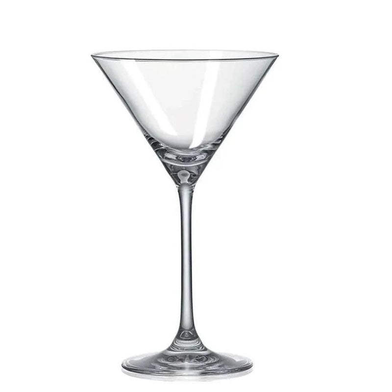 Jogo de 6 Taças de Cristal Strauss para Dry Martini 320ml - Cocktail Shop