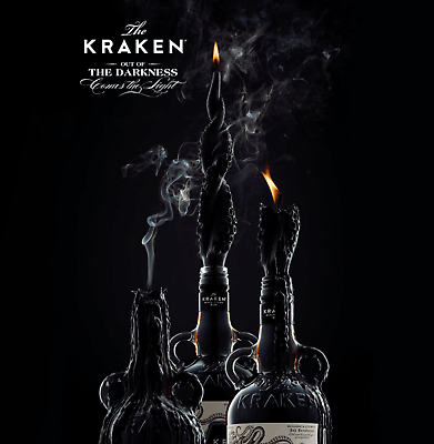 Rum Kraken Out Of The Darkness Edição Limitada - 1000ml - Cocktail Shop