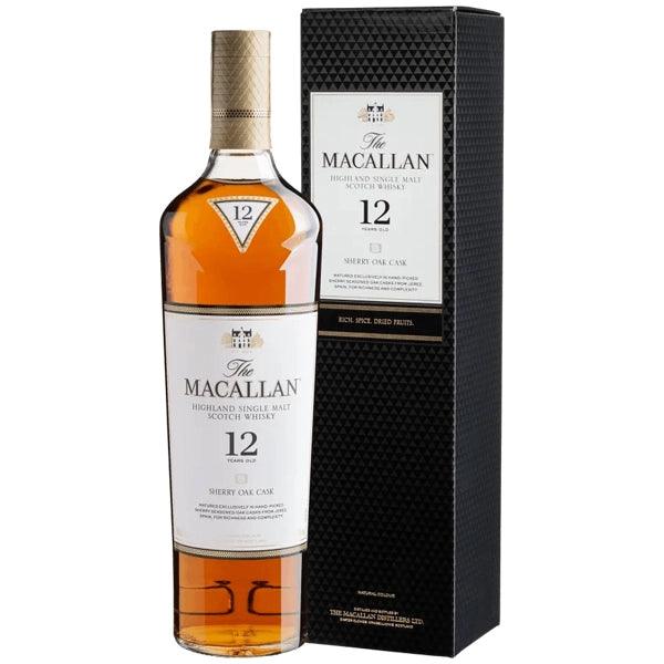 Whisky Macallan Sherry Oak 12 anos 700 ml - Cocktail Shop