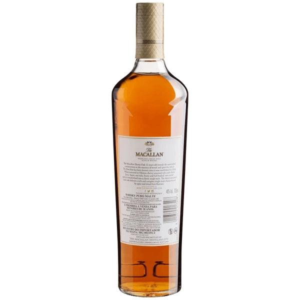 Whisky Macallan Sherry Oak 12 anos 700 ml - Cocktail Shop